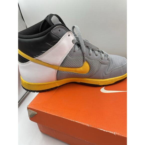Nike Dunk High Premium Stealth Varsity Maize Gray Yellow Black 306968-072 size11 main image 10